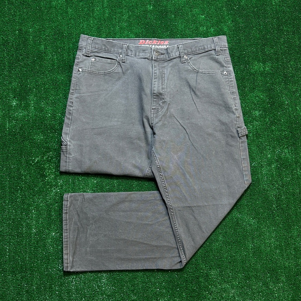 Carpenter Workwear Dickies Flexible & Durable Pants Charcoal Gray 38x32